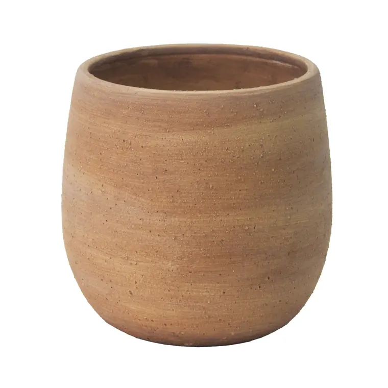 Tub Pot in earthy textured ceramic